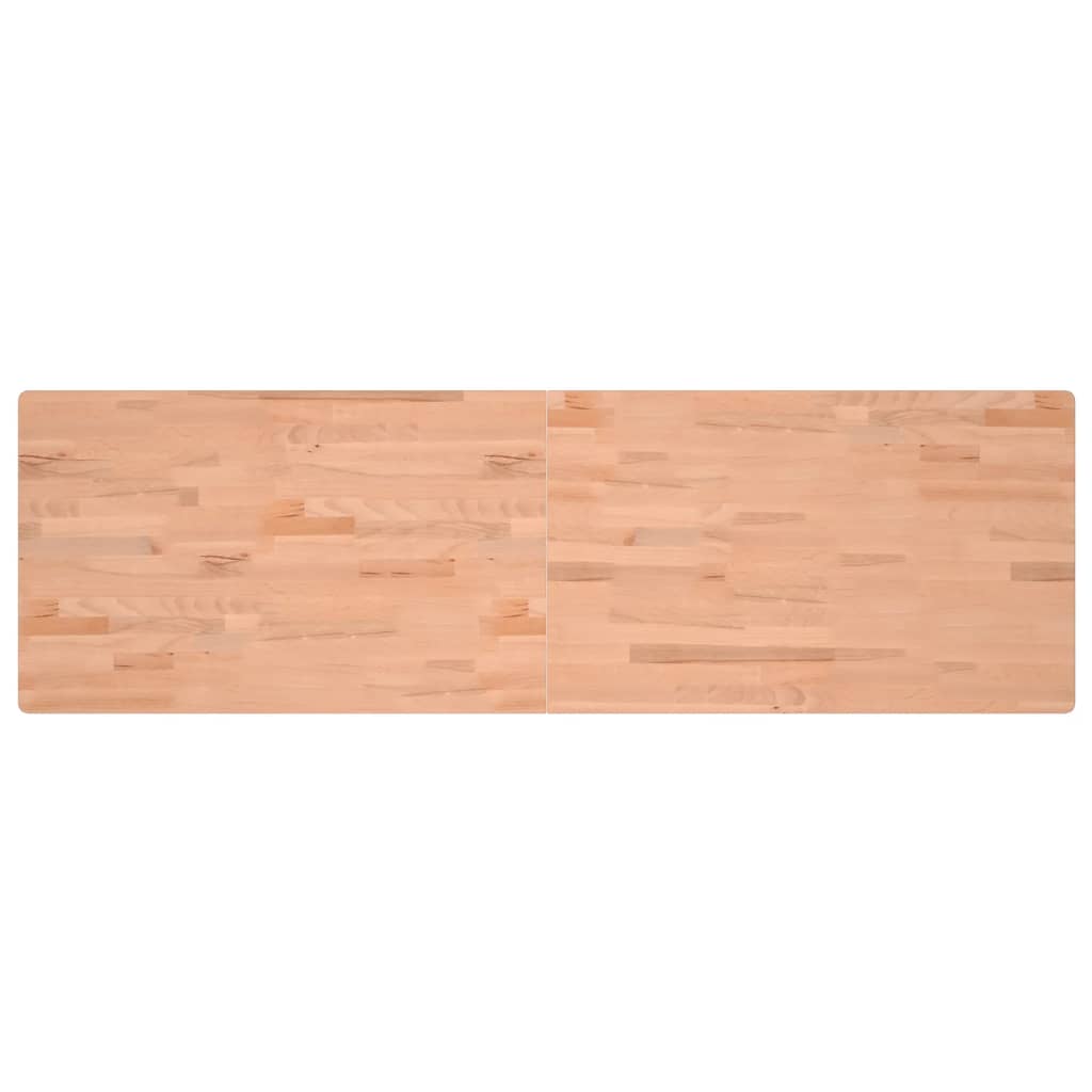 Bureaublad 180x55x2,5 cm massief beukenhout
