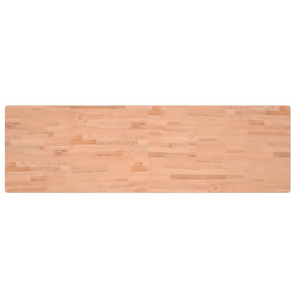 Bureaublad 180x55x2,5 cm massief beukenhout