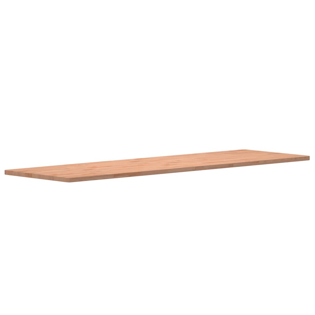 Bureaublad 180x55x2,5 cm massief beukenhout