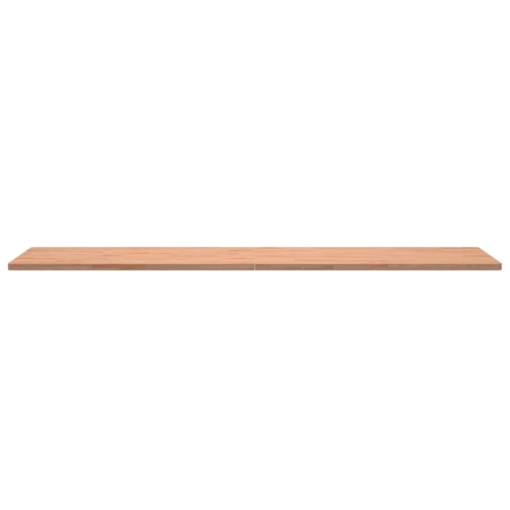 Bureaublad 180x55x2,5 cm massief beukenhout