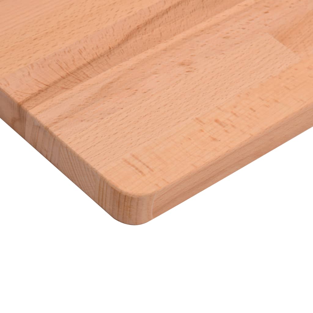Bureaublad 180x55x2,5 cm massief beukenhout