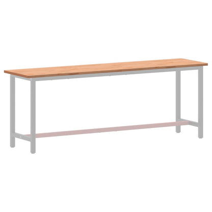 Werkblad 220X55X2,5 Cm Massief Beukenhout