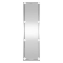 Wandspiegel Rechthoekig Glas 1 30 x 100 cm Met LED's