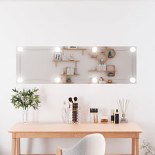 Wandspiegel Rechthoekig Glas 1 30 x 100 cm Met LED's