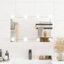 Wandspiegel Rechthoekig Glas 1 40 x 60 cm Met LED's