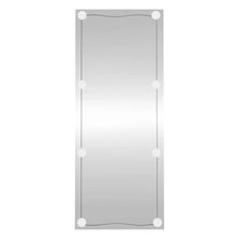 Wandspiegel Rechthoekig Glas 1 40 x 100 cm Met LED's