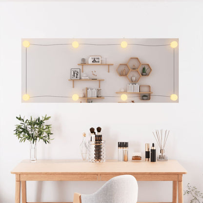 Wandspiegel Rechthoekig Glas 1 40 x 100 cm Met LED's