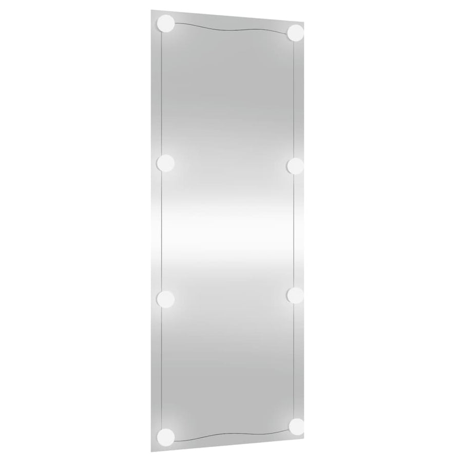 Wandspiegel Rechthoekig Glas 1 40 x 100 cm Met LED's