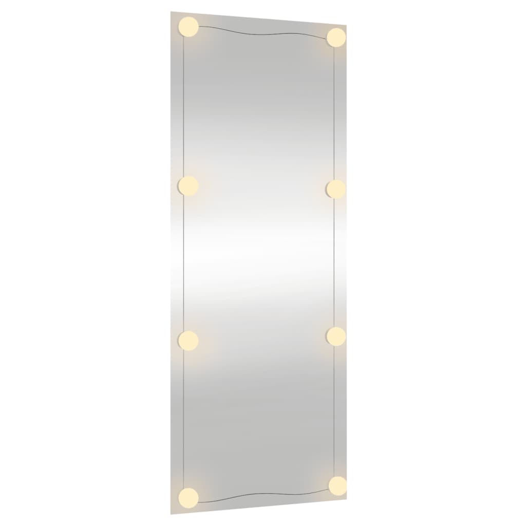 Wandspiegel Rechthoekig Glas 1 40 x 100 cm Met LED's