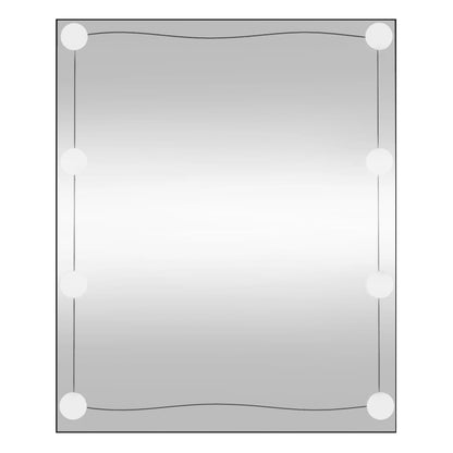 Wandspiegel Rechthoekig Glas 1 50 x 60 cm Met LED's