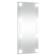 Wandspiegel Rechthoekig Glas 1 50 x 100 cm Met LED's