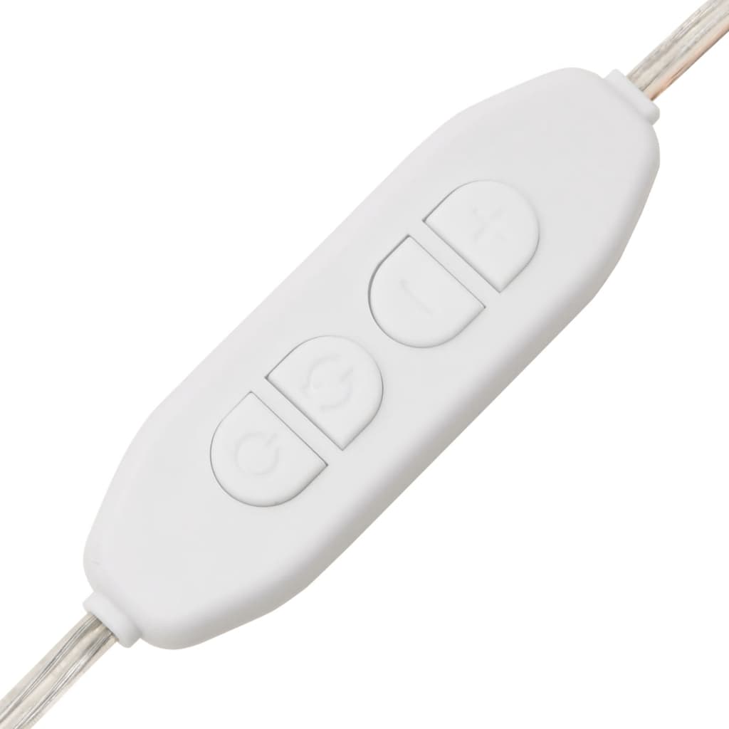 Wandspiegel met LED's ovaal 20x50 cm glas 20 x 50 cm met LED ovaal