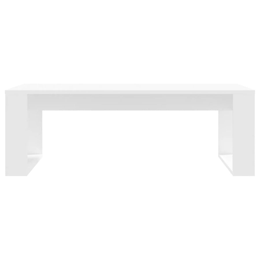 Salontafel 02X50X35 Cm Bewerkt Hout Wit