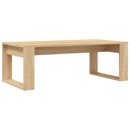 Salontafel 02X50X35 Cm Bewerkt Hout Kleurig Sonoma eiken