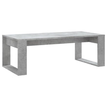 Salontafel 02X50X35 Cm Bewerkt Hout Betongrijs