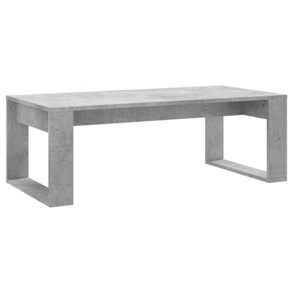 Salontafel 02X50X35 Cm Bewerkt Hout Betongrijs
