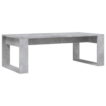 Salontafel 02X50X35 Cm Bewerkt Hout Betongrijs