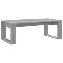 Salontafel 02X50X35 Cm Bewerkt Hout Eikenkleurig Grijs sonoma