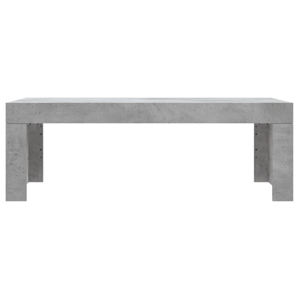 Salontafel 02X50X36 Cm Bewerkt Hout Betongrijs