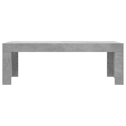 Salontafel 02X50X36 Cm Bewerkt Hout Betongrijs