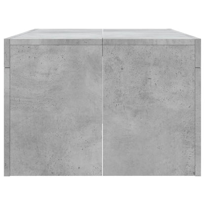 Salontafel 02X50X36 Cm Bewerkt Hout Betongrijs