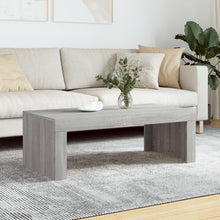Salontafel 02X50X36 Cm Bewerkt Hout Eikenkleurig Grijs sonoma