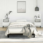 Bedframe fluweel zwart king single 208x111,5 cm