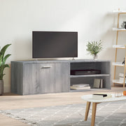 TV cabinet 120x34x37 cm engineered wood grey Sonoma oak