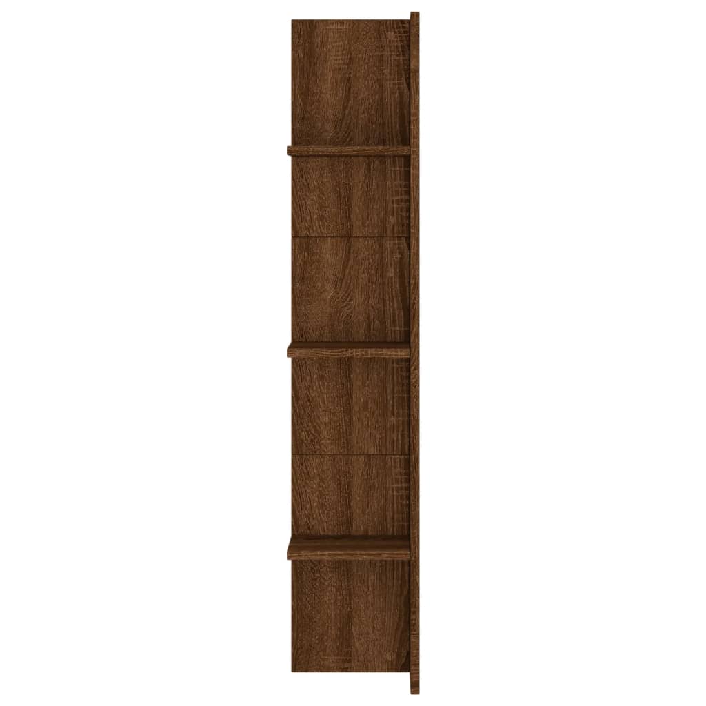 Tv-Meubel 152X22X113 Cm Bewerkt Hout bruin eikenkleur