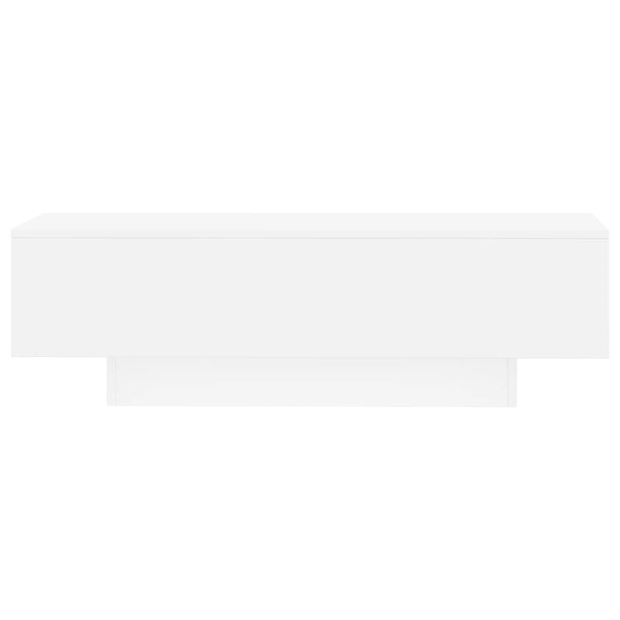 Salontafel 00X49,5X3 Cm Bewerkt Hout Zwart Wit
