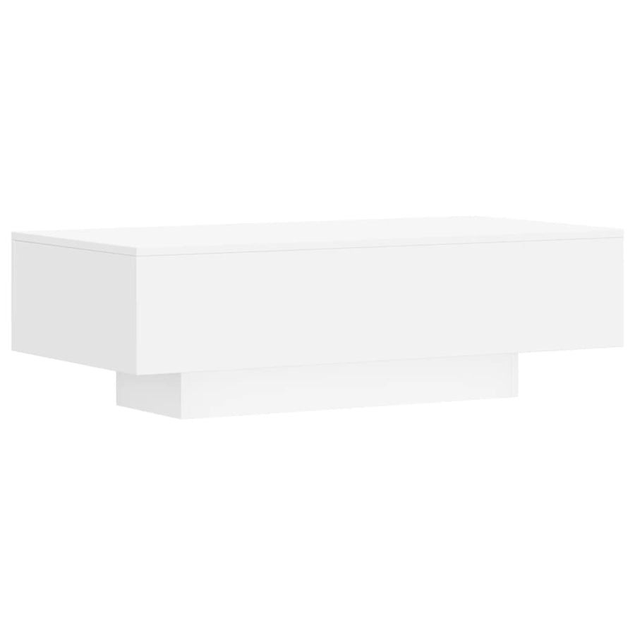 Salontafel 00X49,5X3 Cm Bewerkt Hout Zwart Wit