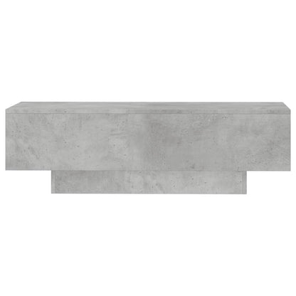 Salontafel 00X49,5X3 Cm Bewerkt Hout Betongrijs