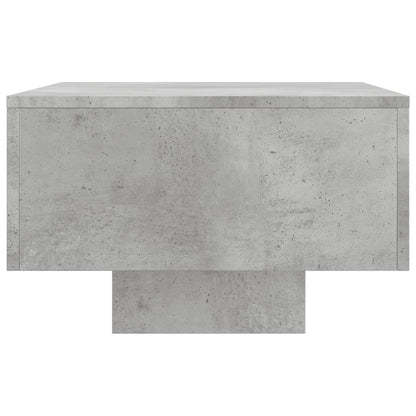 Salontafel 00X49,5X3 Cm Bewerkt Hout Betongrijs