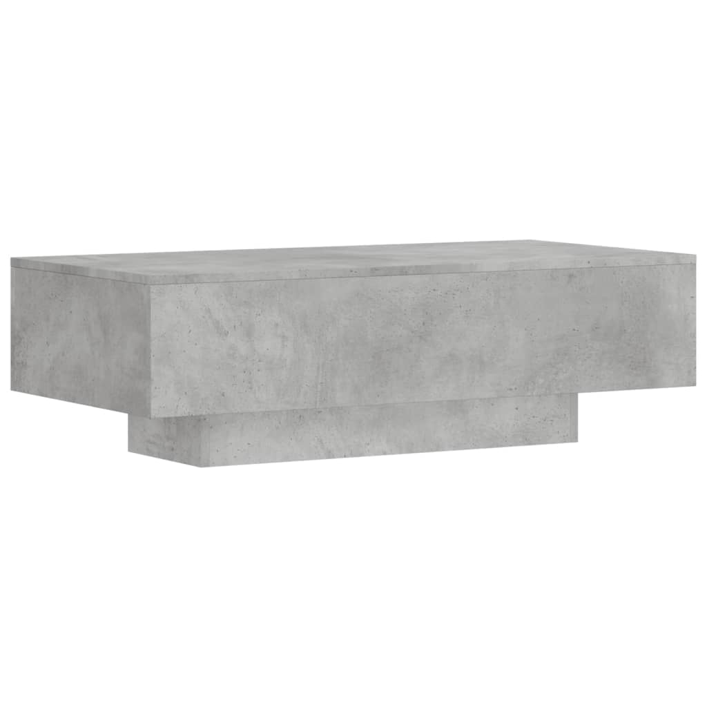 Salontafel 00X49,5X3 Cm Bewerkt Hout Betongrijs