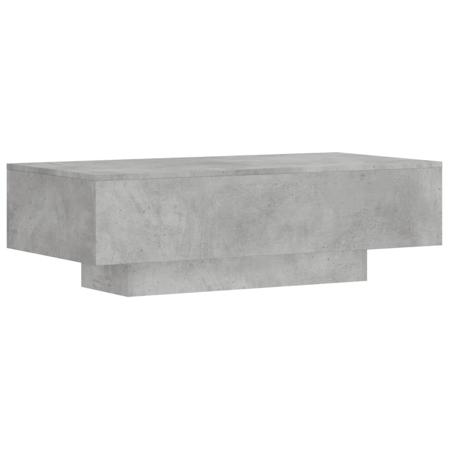 Salontafel 00X49,5X3 Cm Bewerkt Hout Betongrijs