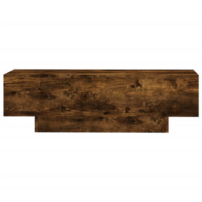 Salontafel 00X49,5X3 Cm Bewerkt Hout Kleurig Gerookt eiken
