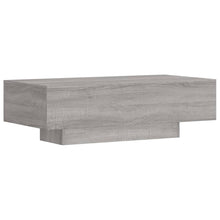 Salontafel 00X49,5X3 Cm Bewerkt Hout Eikenkleur Grijs sonoma