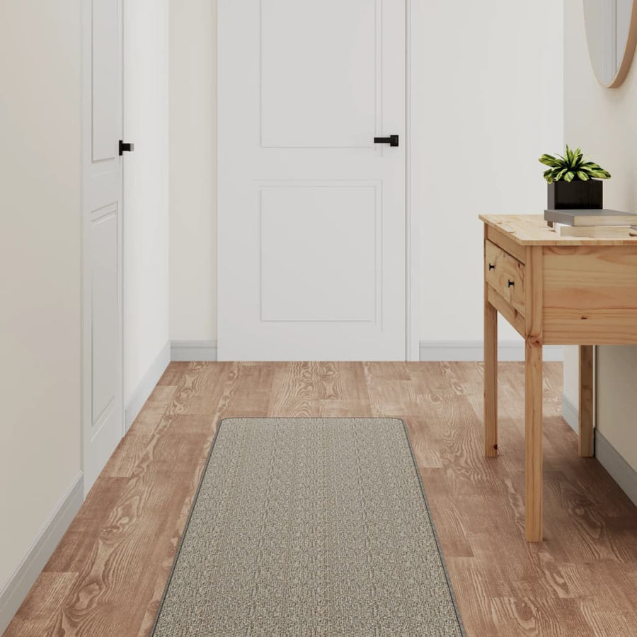 Tapijtloper 50X150 Cm Sisal-Look Taupe