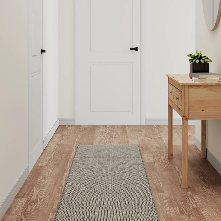 Tapijtloper 50X250 Cm Sisal-Look Taupe
