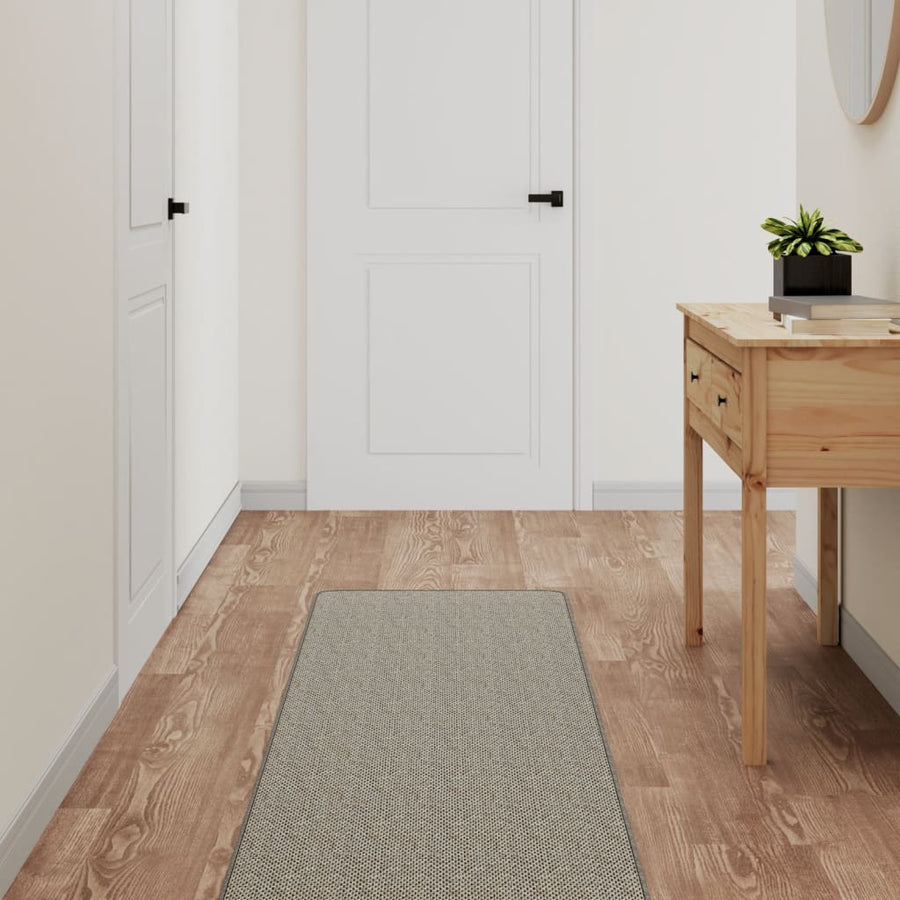 Tapijtloper Sisal-Look 50 x 300 cm Taupe