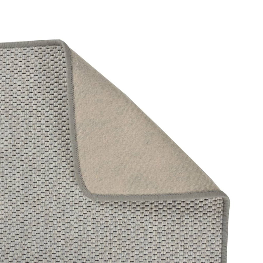 Tapijtloper 80X400 Cm Sisal-Look Taupe