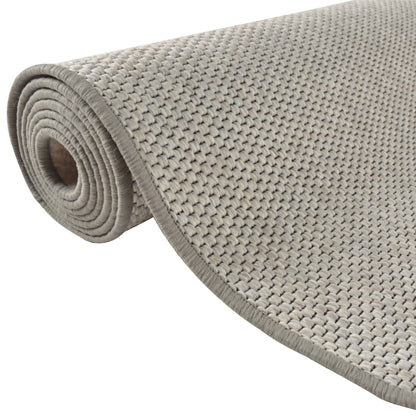 Tapijtloper 80X400 Cm Sisal-Look Taupe