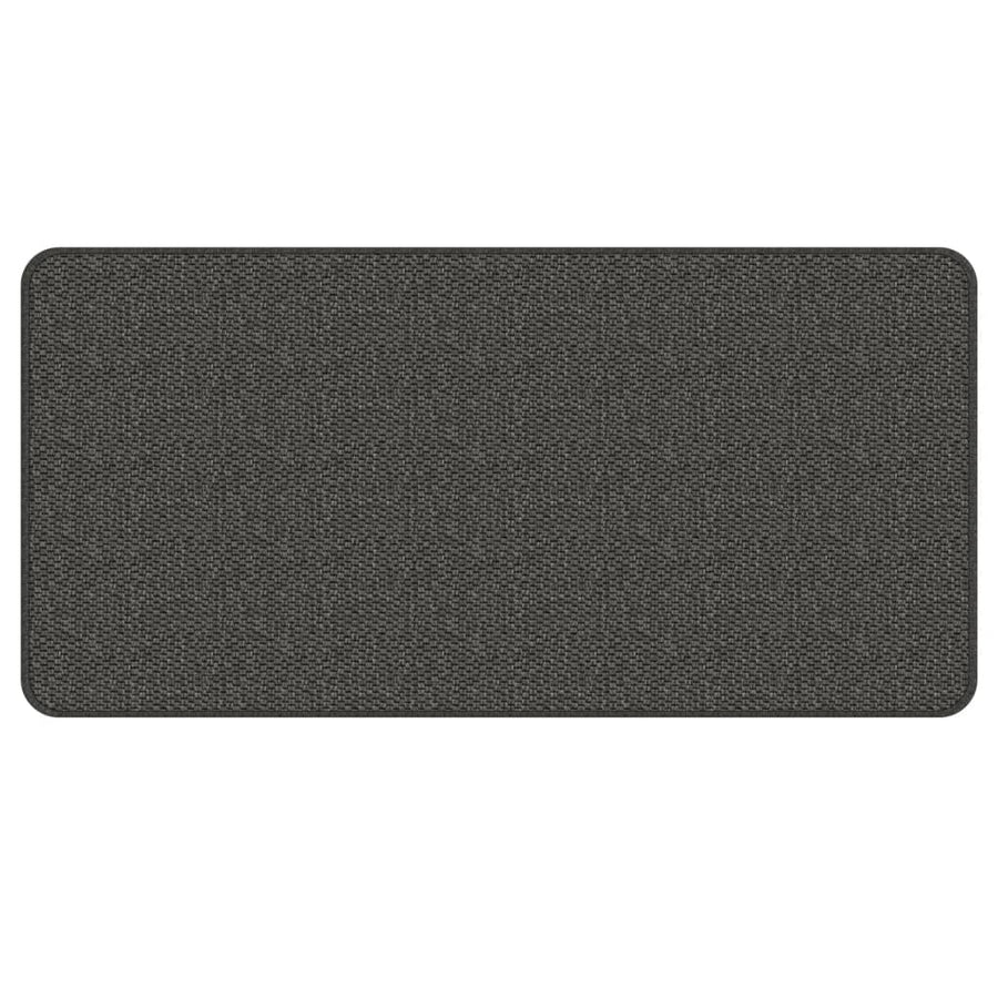 Tapijtloper 50X100 Cm Sisal-Look Antracietkleurig
