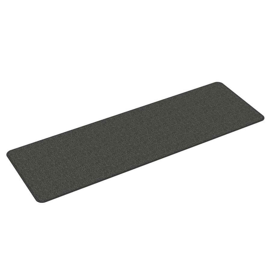 Tapijtloper 50X150 Cm Sisal-Look Antracietkleurig