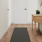 Carpet runner 50x200 cm sisal-look anthracite
