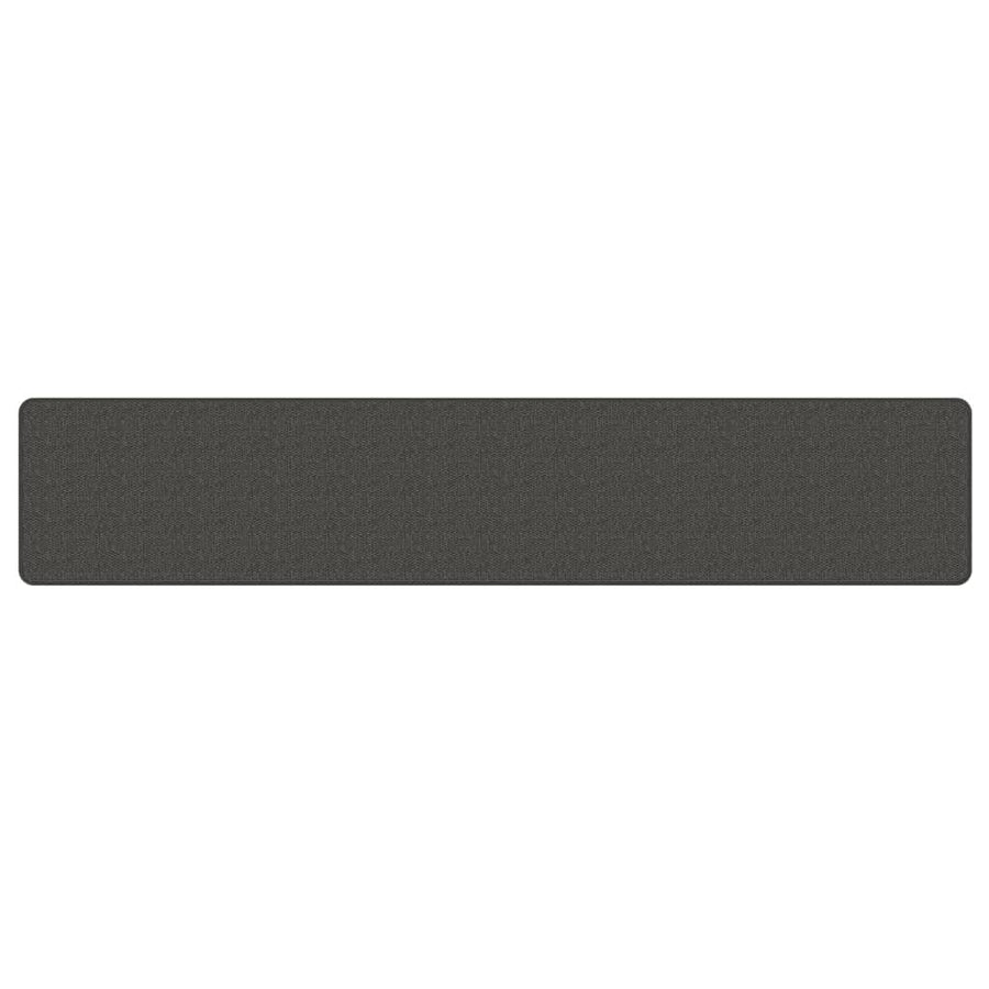 Tapijtloper 50X250 Cm Sisal-Look Antracietkleurig