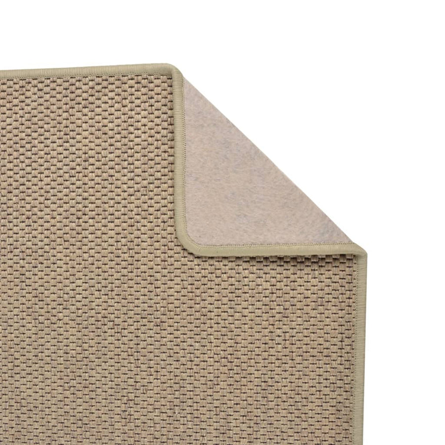 Tapijtloper 80X150 Cm Sisal-Look Zandkleurig