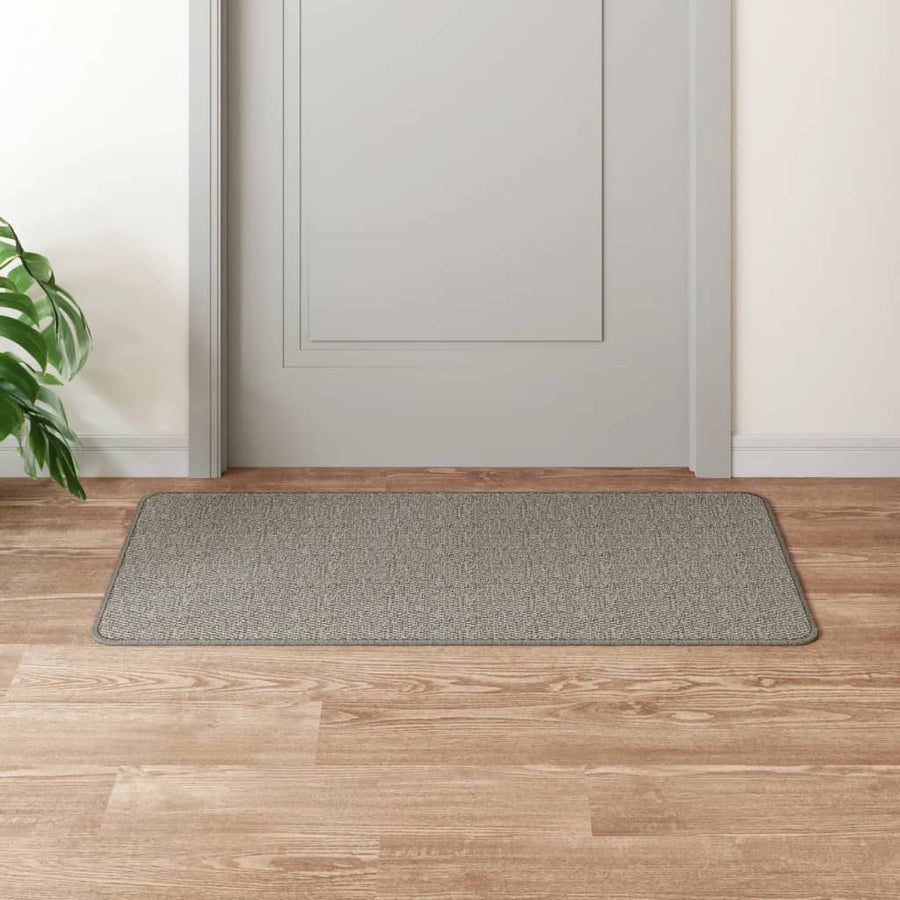 Tapijtloper 50X100 Cm Sisal-Look Zilverkleurig