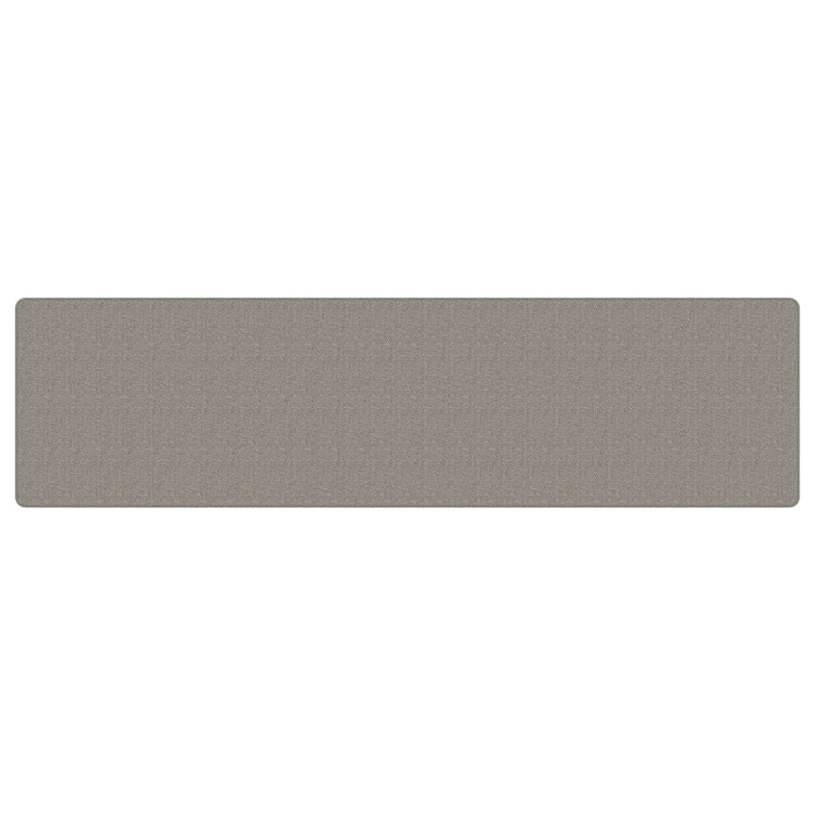 Tapijtloper 80X300 Cm Sisal-Look Zilverkleurig