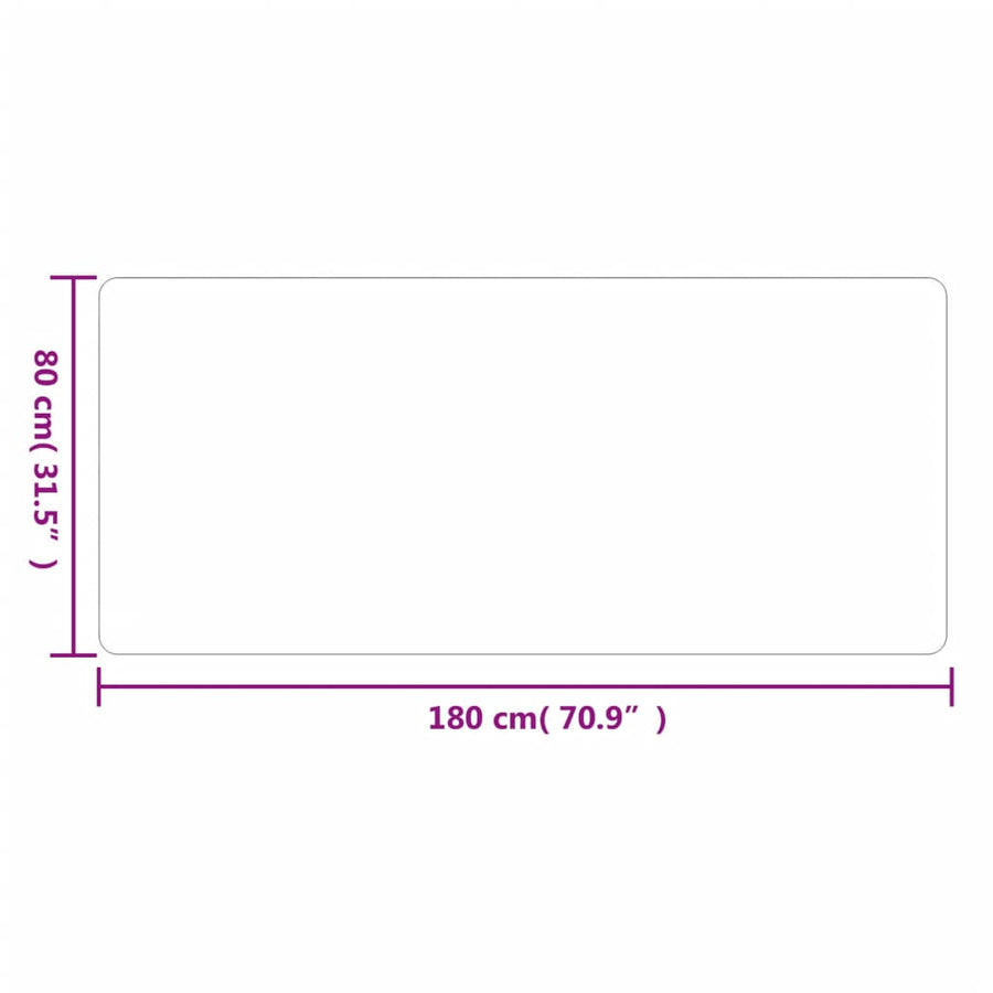 Tapijtloper 80x180 cm grijs